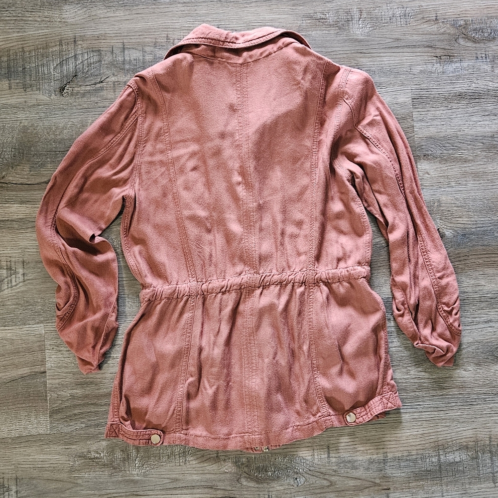 Ci Sono Women's Dusty Rose Utility Jacket‎ - Picture 7 of 9